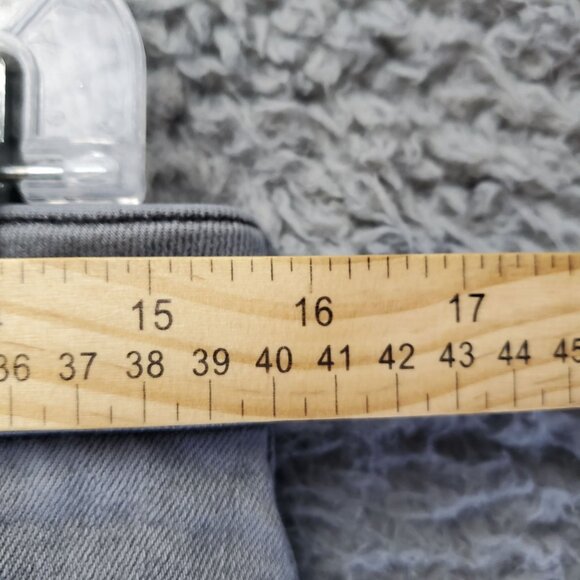 Warp + Weft Jeans Mens 31x30 Grey AMS Amsterdam Slim Stretch Denim - Picture 6 of 12